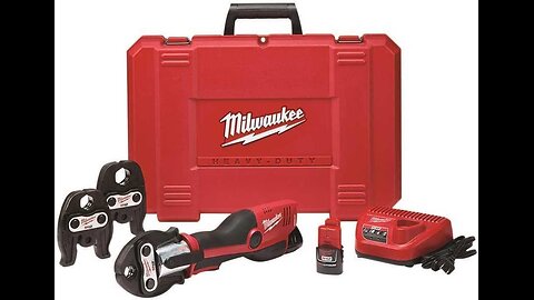 Milwaukee 2473-22 M12 Force Logic Press tool 1/2" - 1" Kit