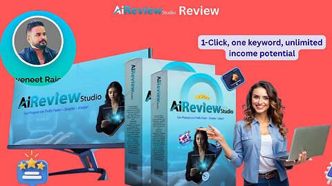 AI Review Studio Review: 1-Click, one keyword, unlimited income potential