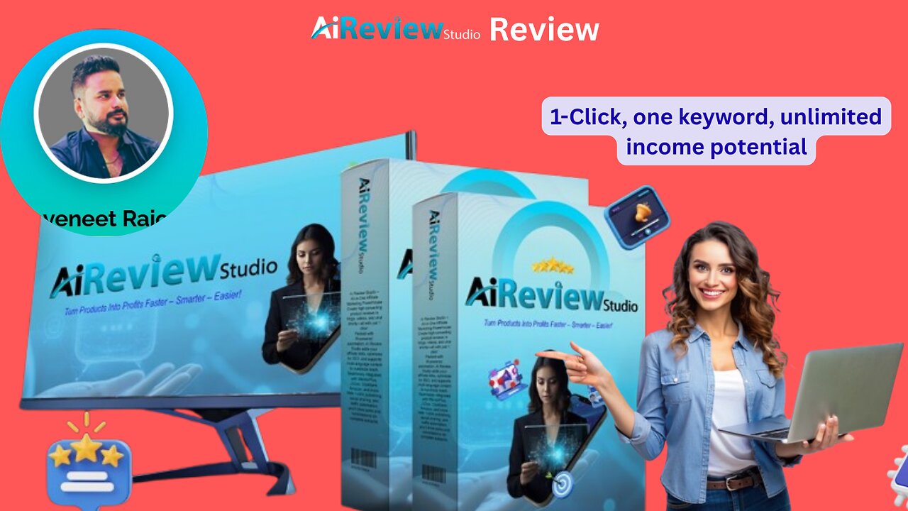 AI Review Studio Review: 1-Click, one keyword, unlimited income potential