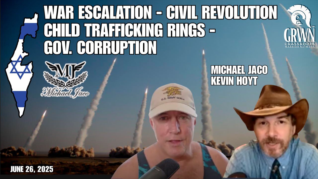 Escalation of the conflict in the middle east, child trafficking rings, government corruption.