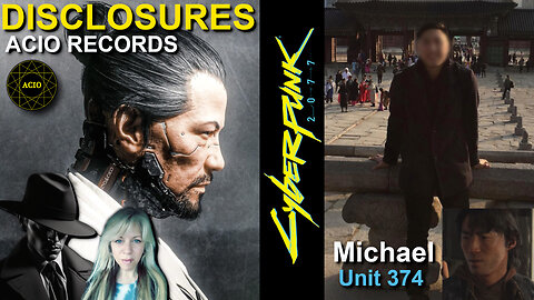 ACIO RECORDS - Michael from Unit 374 - Cyberpunk 2077 - Arasaka - Goro Takemura