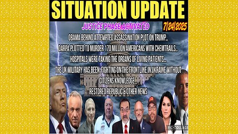 SG Anon. Juan O Savin ~ Situation Update 7/24/25 ~ Restored Republic > Judy Byington- Q+ White Hats