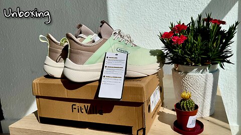 Fitville Women’s ZephyrLite Walking Shoes Unboxing