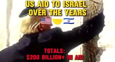 US AID TO ISRAEL OVER THE YEARS ✡️
