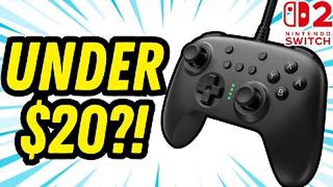 Best Switch 2 Pro Controller for Less Than $20?! onn Gamepad!