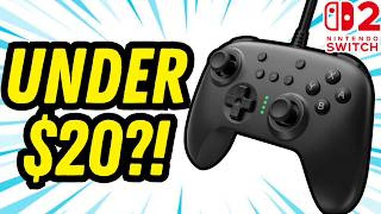 Best Switch 2 Pro Controller for Less Than $20?! onn Gamepad!