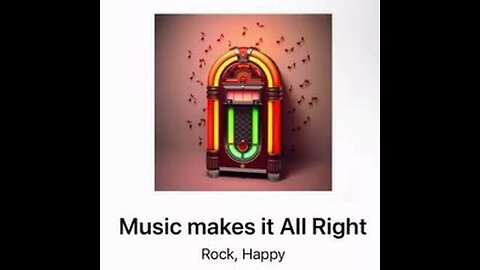 "Music makes it All Right" - Lyric Factory (2025) - SONG VIDEO
