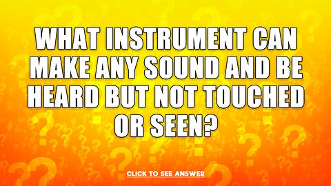 Do you know the answer to this riddle?