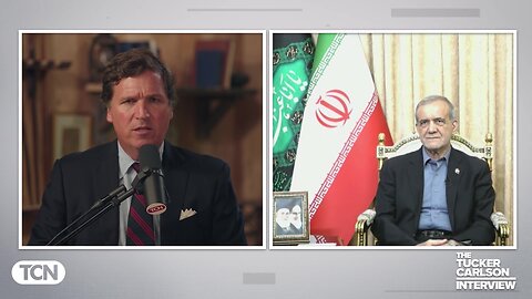 Tucker Carlson Interview of Iranian President Masoud Pezeshkian (Full Interview)