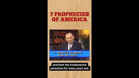 "Dr. Lester Sumrall Reveals 7 Messages From the Holy Spirit About America's Future"