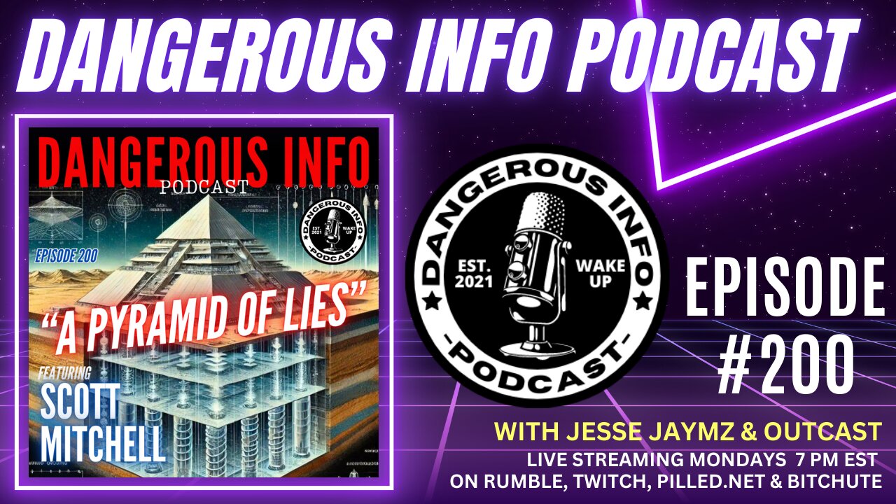 200 "A Pyramid of Lies" ft. Scott Mitchell, Giza pyramids, Bible mysteries, demonic KFC, DA unalived