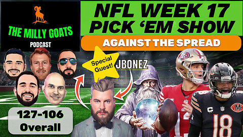NFL Week 17 Pick 'em Contest Breakdown with Special Guest - JBonez