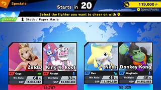 SSBU Online Spectator Mode with Special Characters Quickie 11/22/25 (with Halloween and Xmas Chars)
