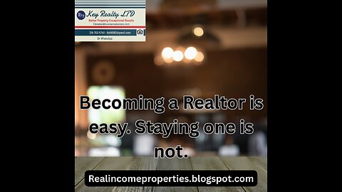 Becoming a Realtor is easy. Staying one is not.