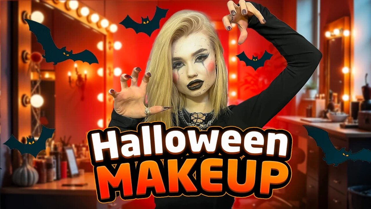Spooky Halloween Makeup Tutorial 🎃💀 | Easy Scary Look