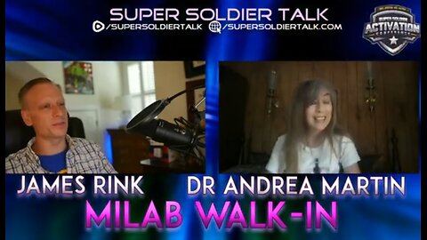Super Soldier Talk – Dr Andrea Martin – Milab Walk-In