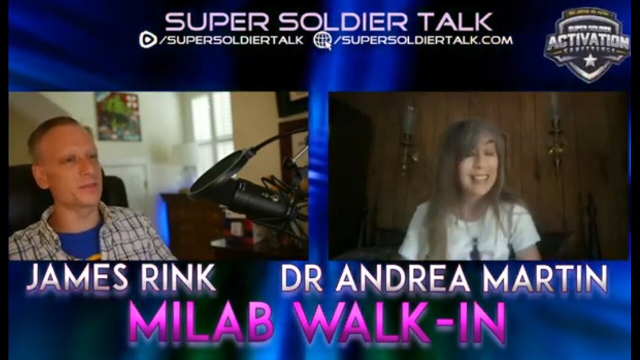 Super Soldier Talk – Dr Andrea Martin – Milab Walk-In