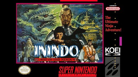 Inindo: Way of the Ninja SNES Nintendo LIVE Playthrough - Retro Games Live Gameplay