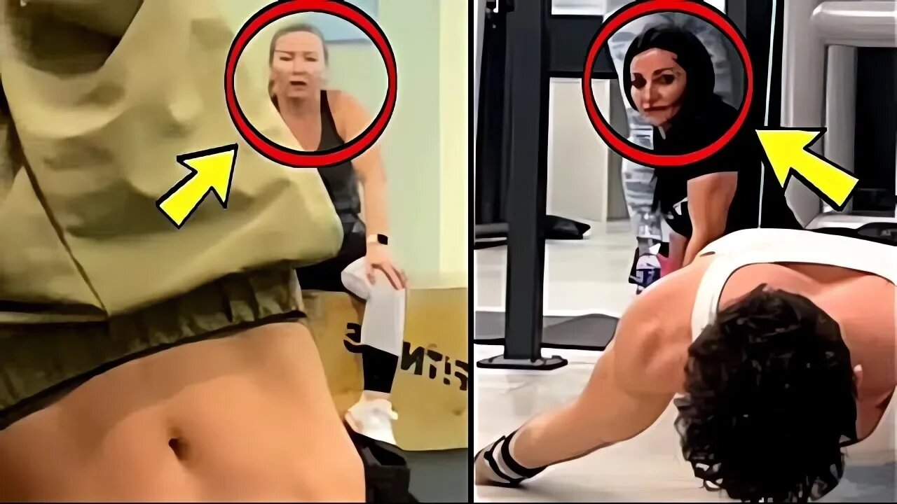 🔥Scaring People in The Gym With Calisthenics #8