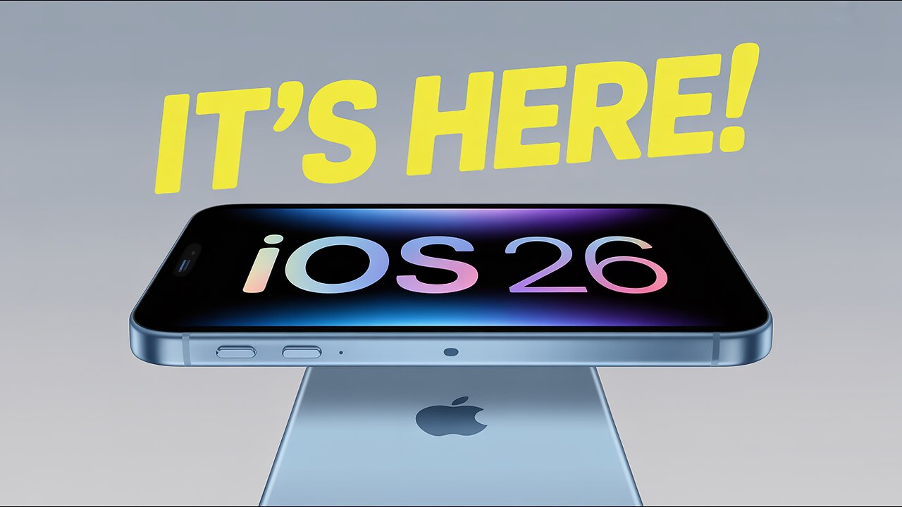 🚨 iOS 26 + New iPhone Revealed – Apple’s BIGGEST Update Yet!