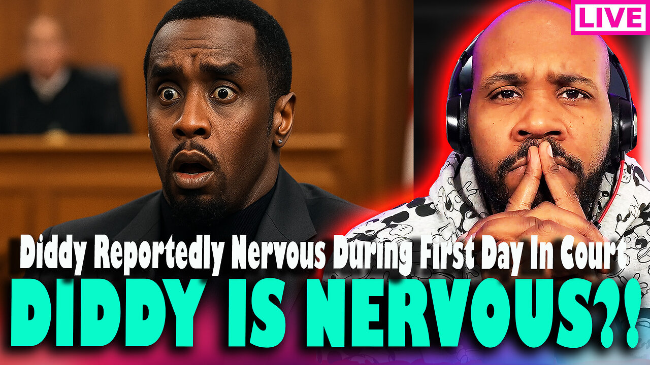 DIDDY NERVOUS?! Diddy 'FEELING THE NERVES' During First Day In Court! Jury Selection Day 1
