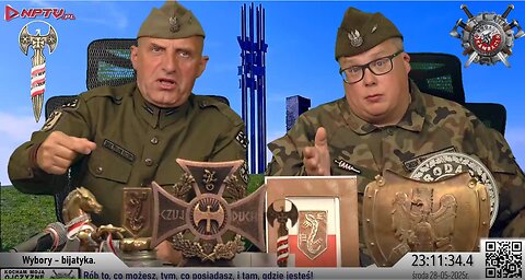 Wybory - bijatyka. Śr. 28.5.2025r. W. Olszański, M. Osadowski Rodacy Kamraci NPTV.pl