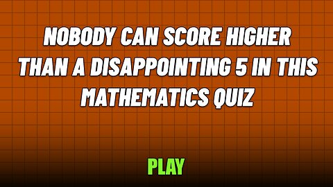 Math Quiz