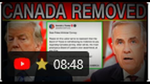 Canada REMOVED From Board Of Peace By Trump Because Of Mark Carney