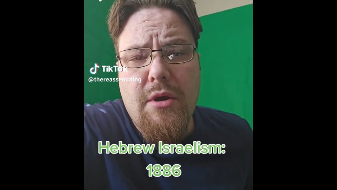 RE: HEBREW ISRAELISM 1886 #esau