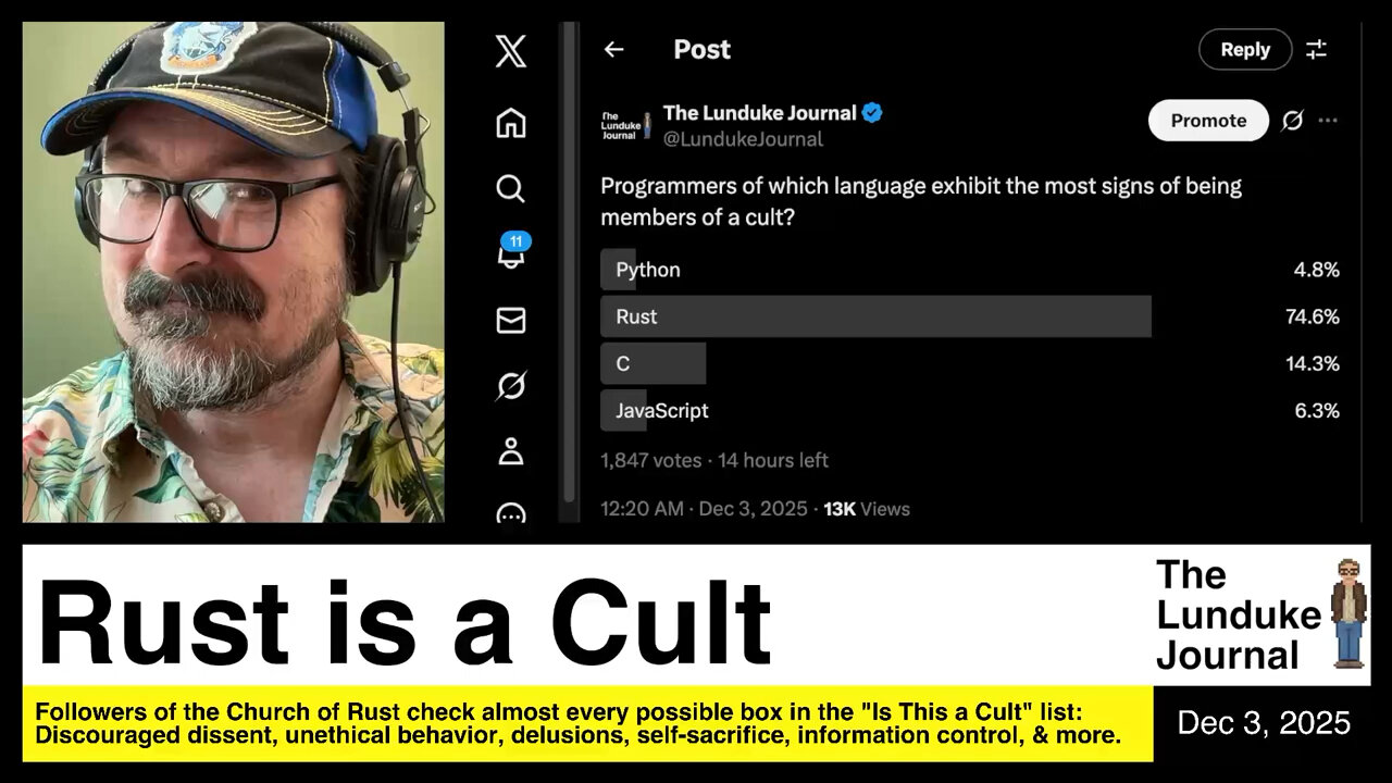 Rust is a Cult