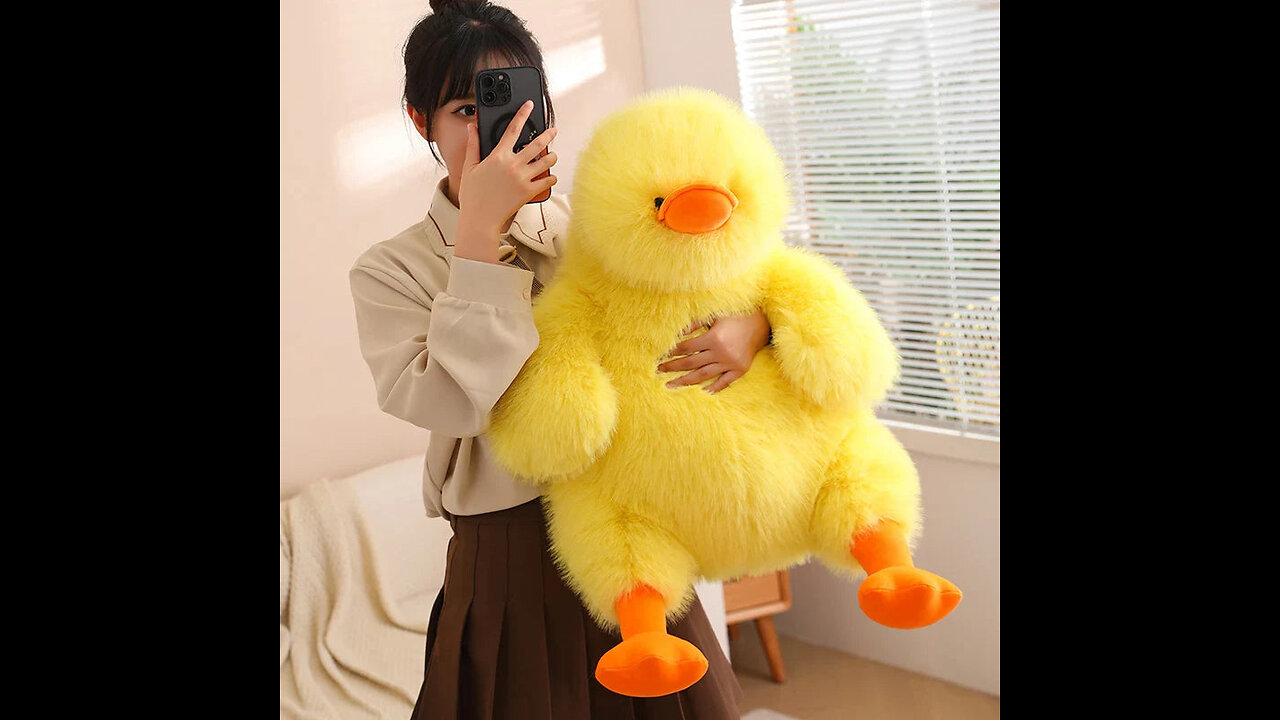 Chubby Duck Soft Cuddle Pillow