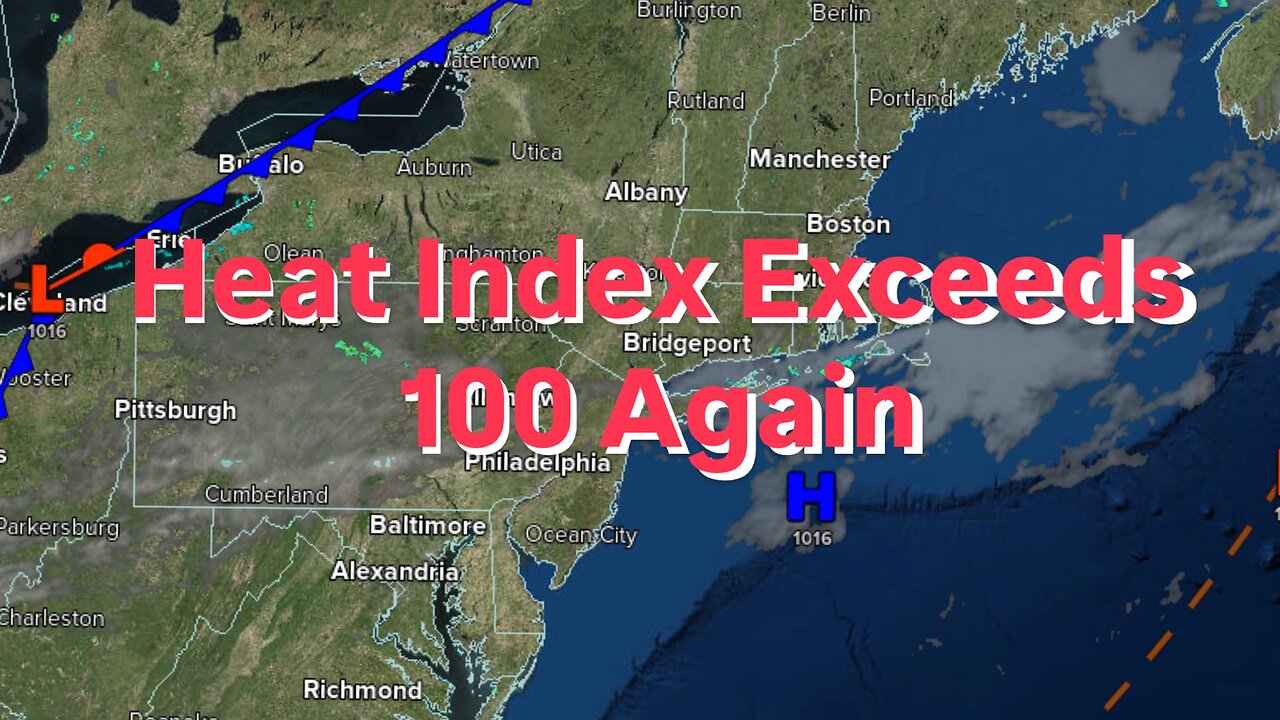 Heat Index Exceeds 100 Again