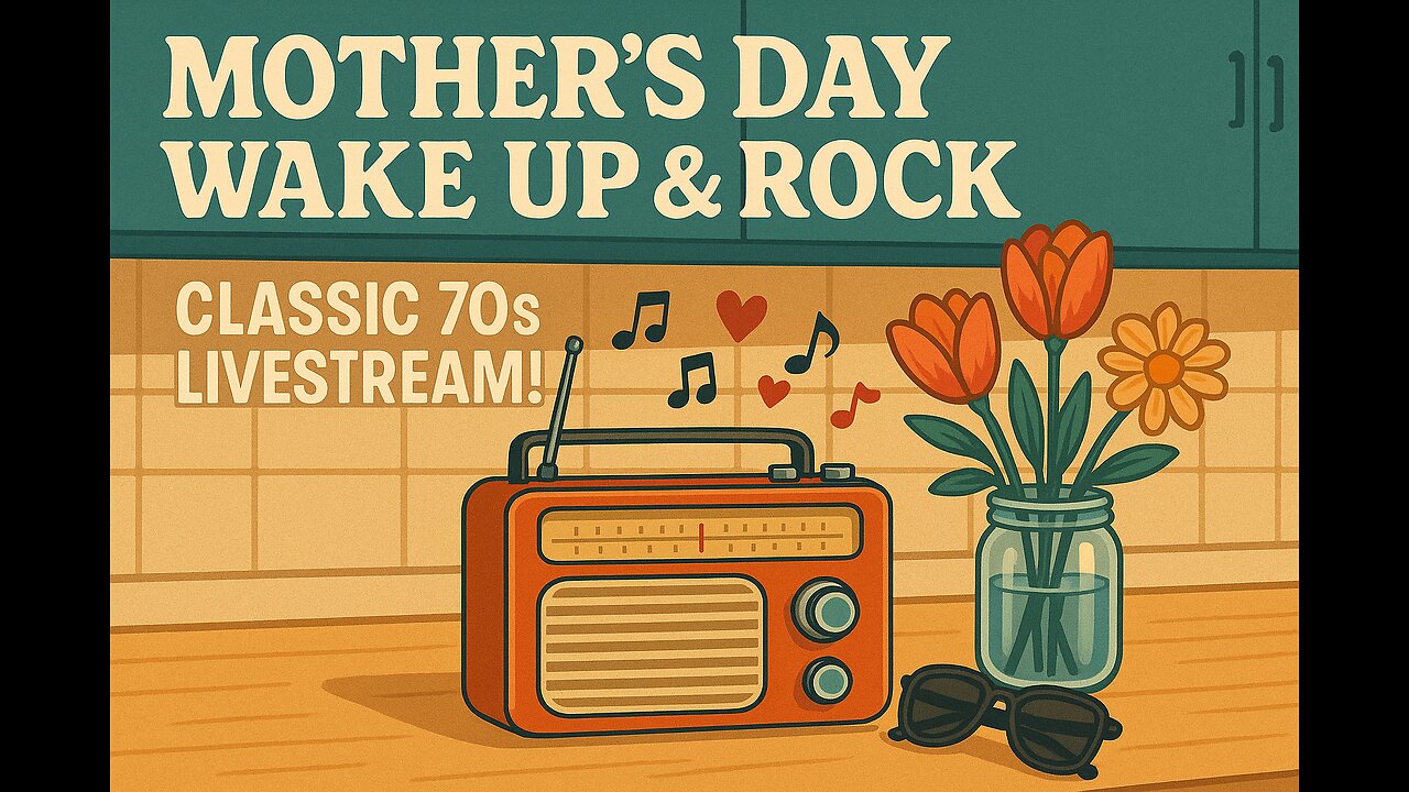 🎸 Mother’s Day Wake Up & Rock – Classic 70s Livestream! 🎶
