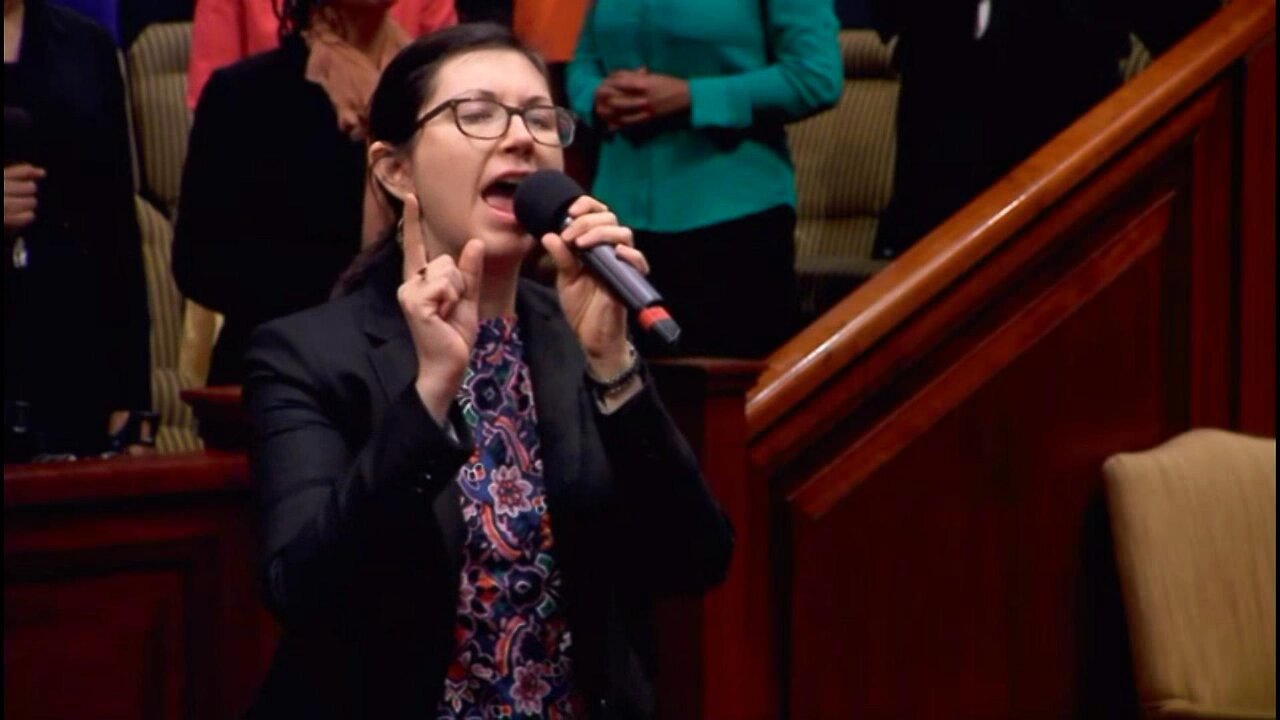 "The Blood still has Miraculous Power" sung by the Times Square Church Choir