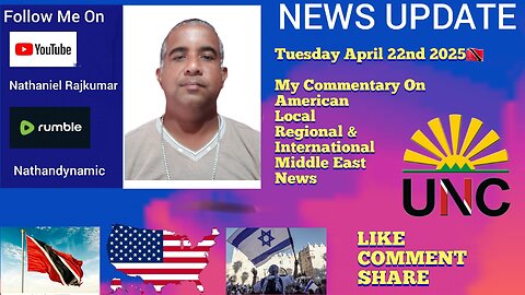 News Update Trinidad & Tobago Tuesday April 22nd 2025 Part 2