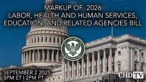 Markup of 2026 Labor, Health and Human Services, Education, and Related Agencies Bill