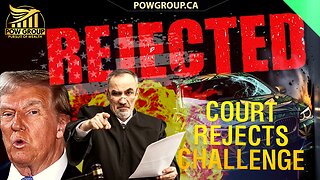 Trump "We are looking at that very strongly" & Court Rejects MJ Challenge