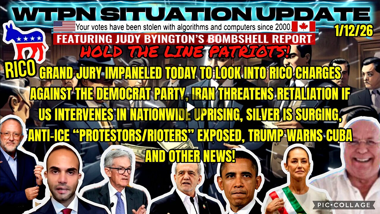 WTPN SITUATION UPDATE FEATURING RESTORED REPUBLIC 1/12/26