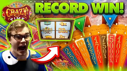 50X CRAZY TIME! BIGGEST WIN YET!