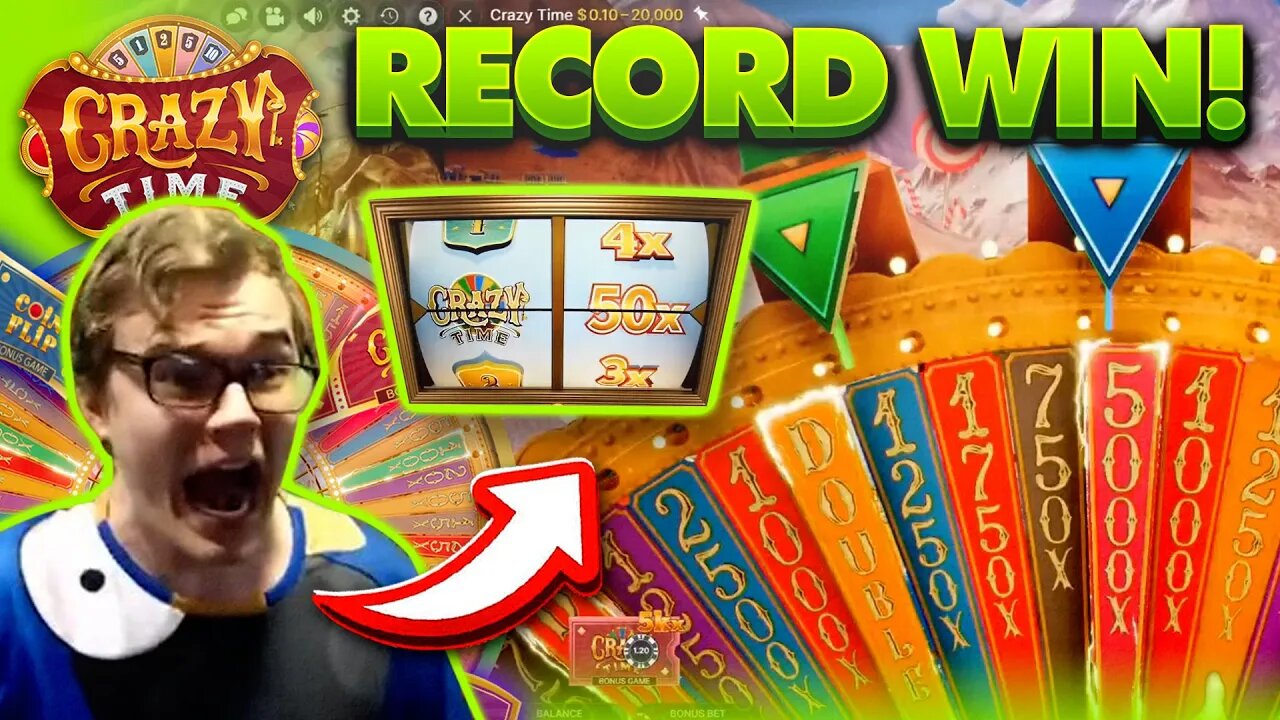 50X CRAZY TIME! BIGGEST WIN YET!