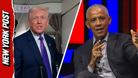 Trump chastises Obama for spilling classified info on aliens
