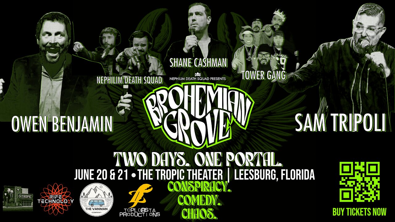 Brohemian Grove Tickets Available Now!