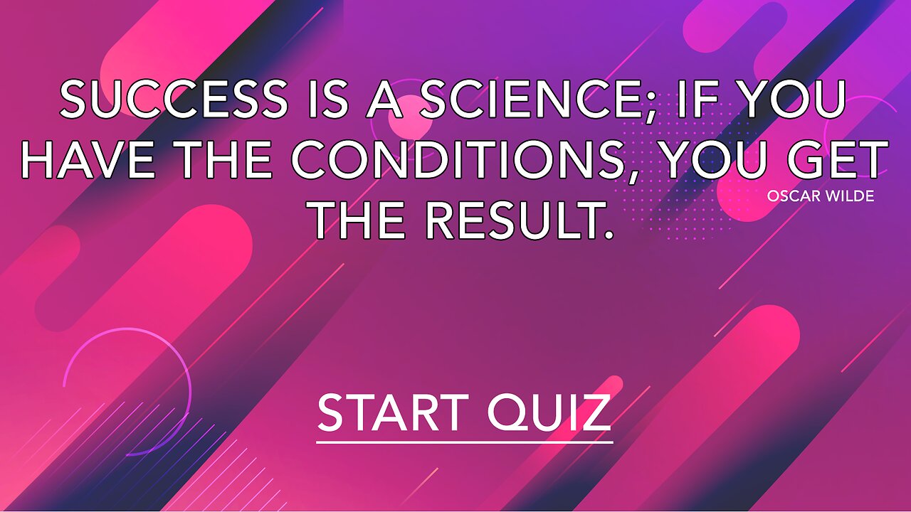 Challenging Science Quiz