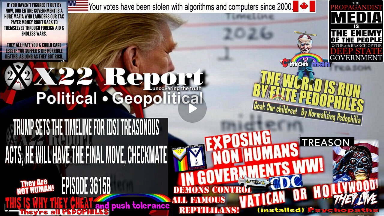 Ep 3615b - Trump Sets The Timeline For [DS] Treasonous Acts, He Will Have The Final Move, Checkmate