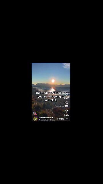 The World 🌎 is F*cked & You Are Not Going to Unf*ck It!