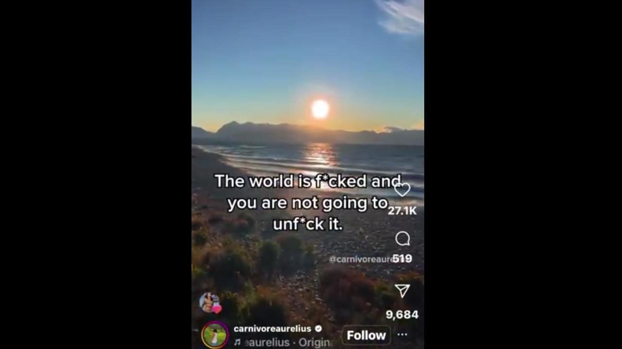 The World 🌎 is F*cked & You Are Not Going to Unf*ck It!