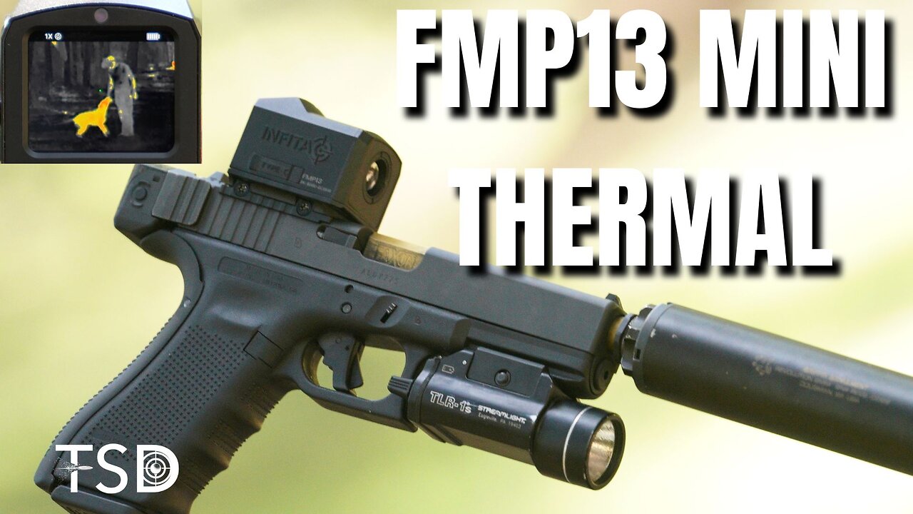 Thermal so small it works on pistols - Infitac FMP13