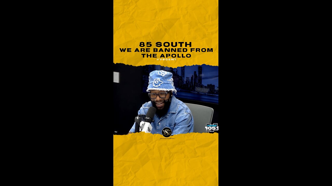 @85southshow We are banned from the @apollotheater