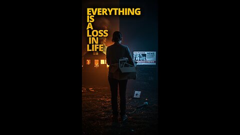 Everything is a loss in life
