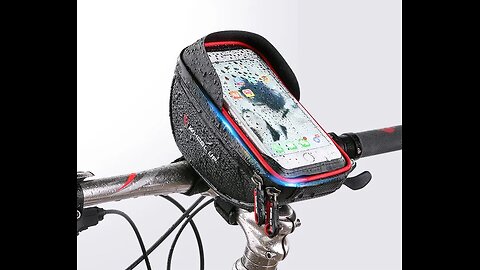 Enjoy Secure Viewing & Storage with Bike Phone Mount Bag